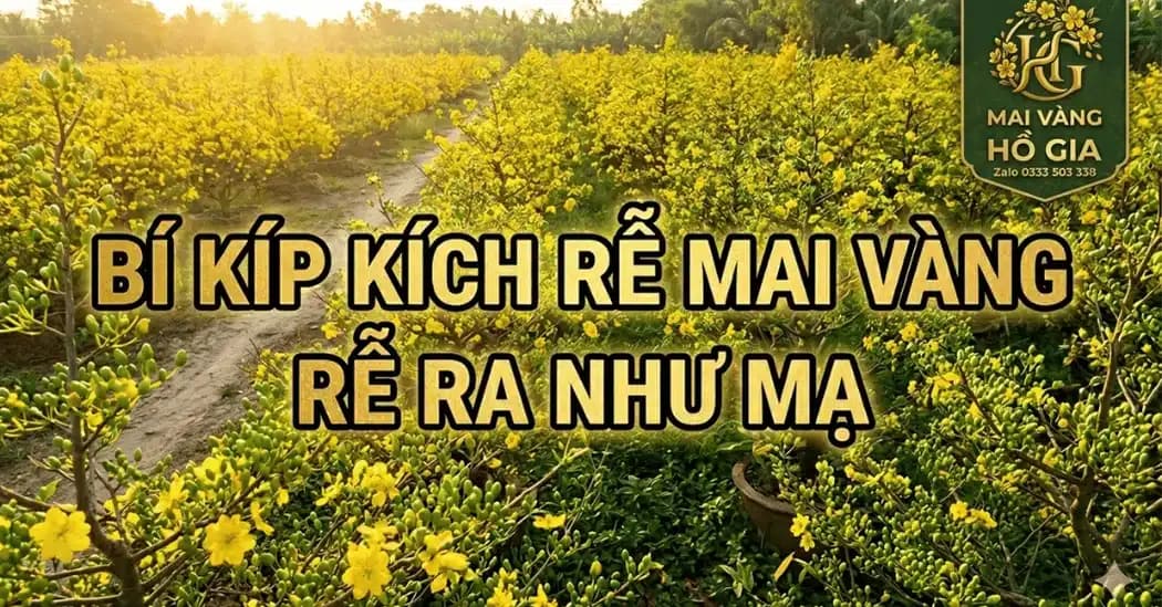 10+ Cách Kích Rễ Mai Vàng Hiệu Quả