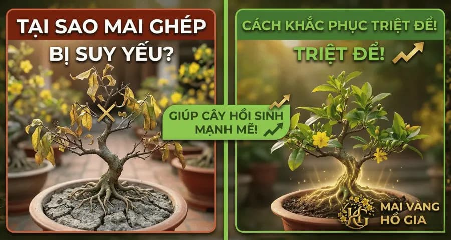 Tại Sao Mai Ghép Bị Suy? Cách Khắc Phục Triệt Để